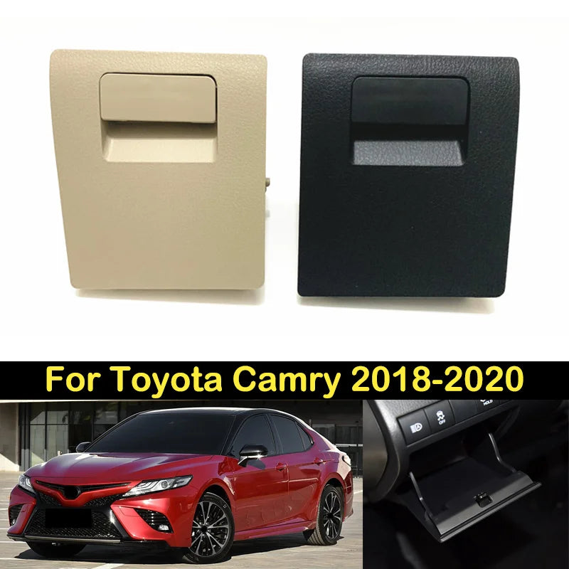 DECHO Car Interior Dashboard Lower Left Storage Box For Toyota Camry 8th 2018 2019 2020 Driving License Side Coin Box Glove Box