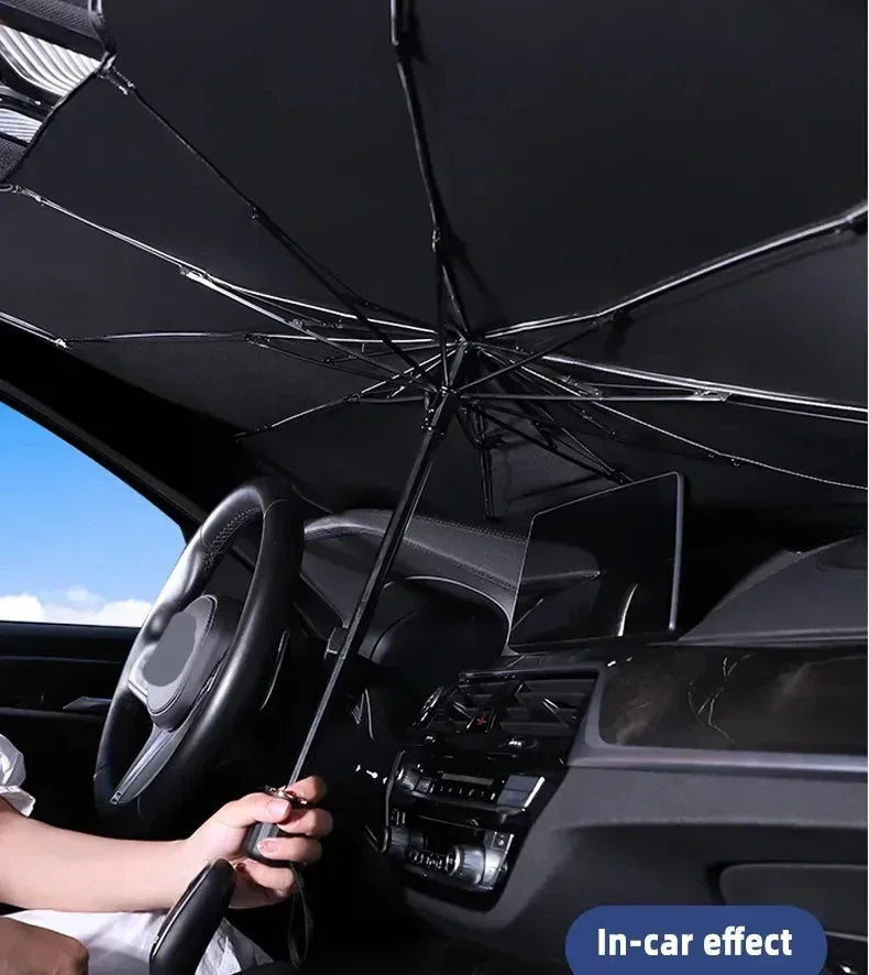 Car Sunshade Super protective car umbrella for long parking under the sun