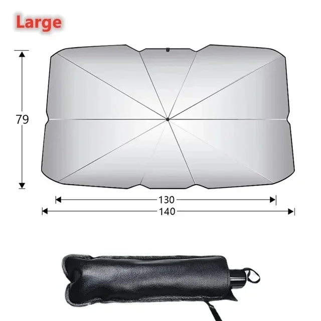 Car Sunshade Super protective car umbrella for long parking under the sun