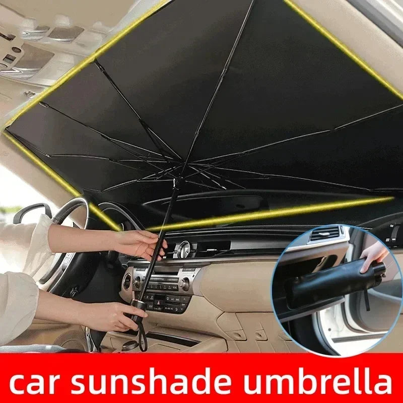 Car Sunshade Super protective car umbrella for long parking under the sun