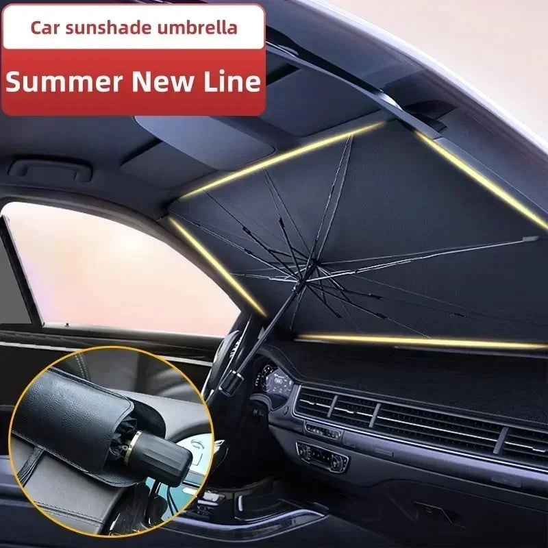 Car Sunshade Super protective car umbrella for long parking under the sun